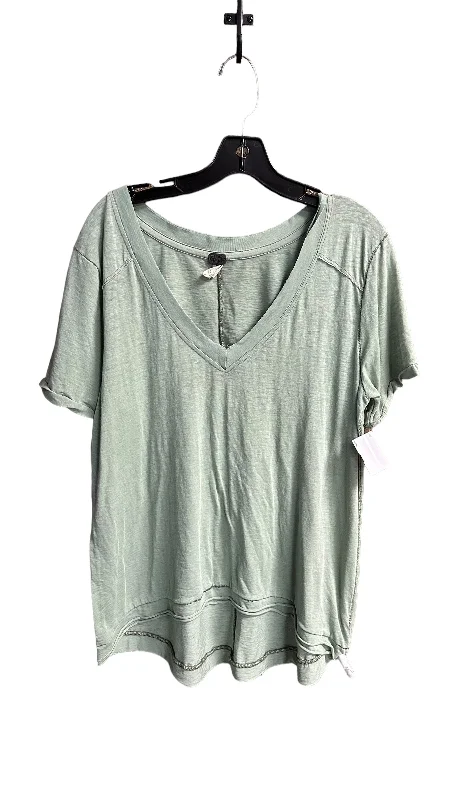Value Deals Top Short Sleeve By We The Free In Green, Size: M