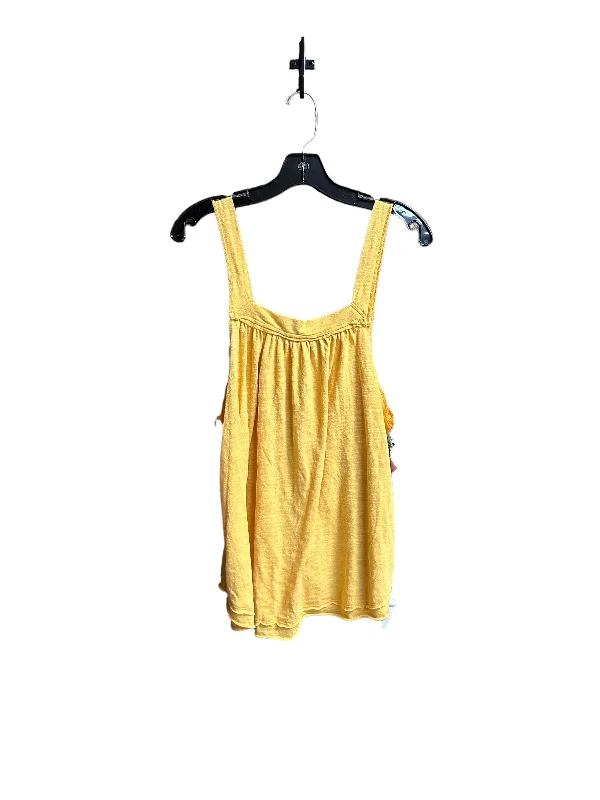 Take Advantage Yellow Tank Top We The Free, Size M