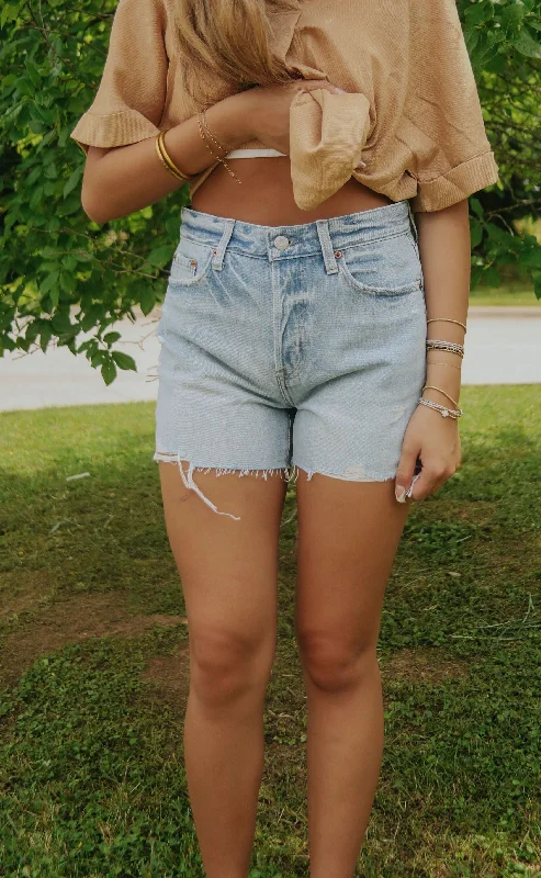 Early Access pistola: connor relaxed high rise vintage short - oahu