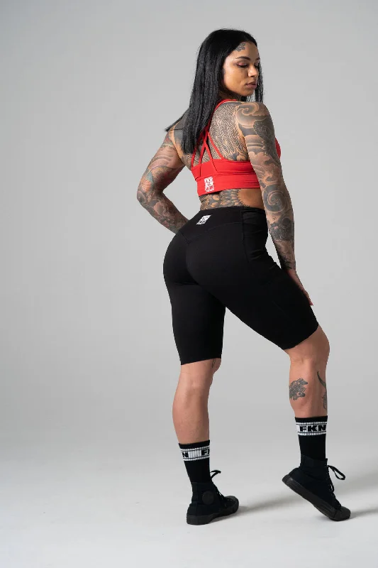 Deal Alert Vixen | Pocket Bike Shorts | Black